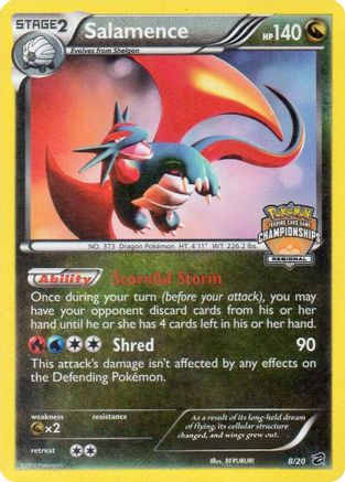 Salamence (8/20) (Regional Championship Promo) [Black & White: Dragon Vault]-1