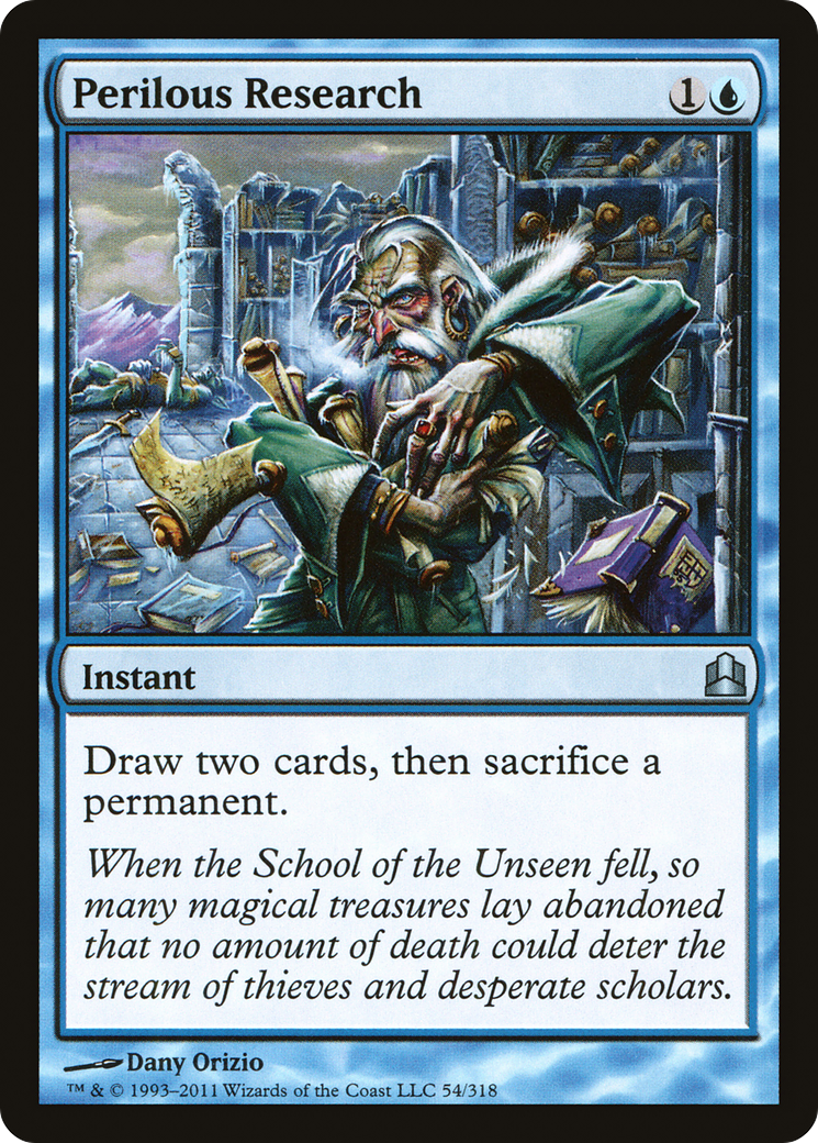 Perilous Research [Commander 2011]-1