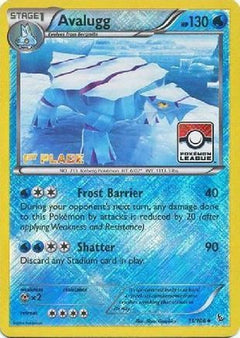 Avalugg (31/106) (League Promo 1st Place) [XY: Flashfire]-1