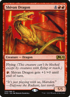 Shivan Dragon [Core Set 2020]-1