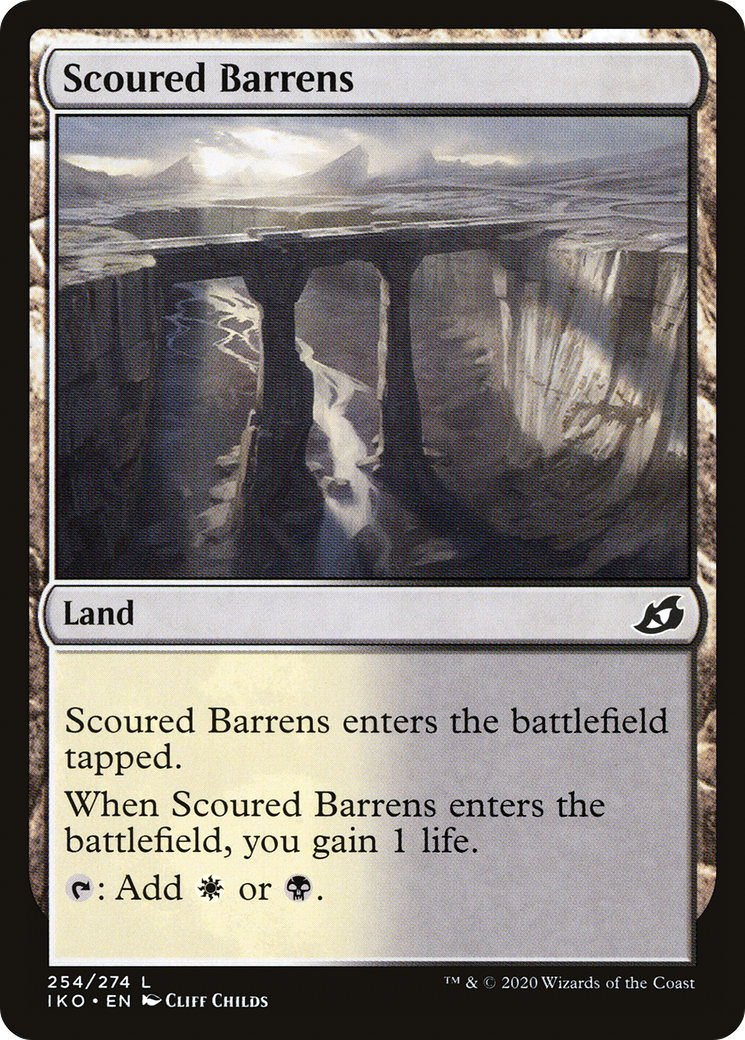 Scoured Barrens [Ikoria: Lair of Behemoths]-1