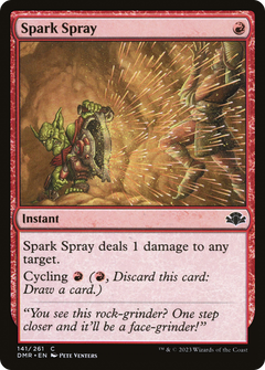 Spark Spray [Dominaria Remastered]-1