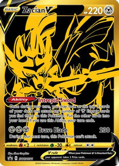 Zacian V (SWSH076) [Sword & Shield: Black Star Promos]-1