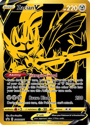 Zacian V (SWSH076) [Sword & Shield: Black Star Promos]-1