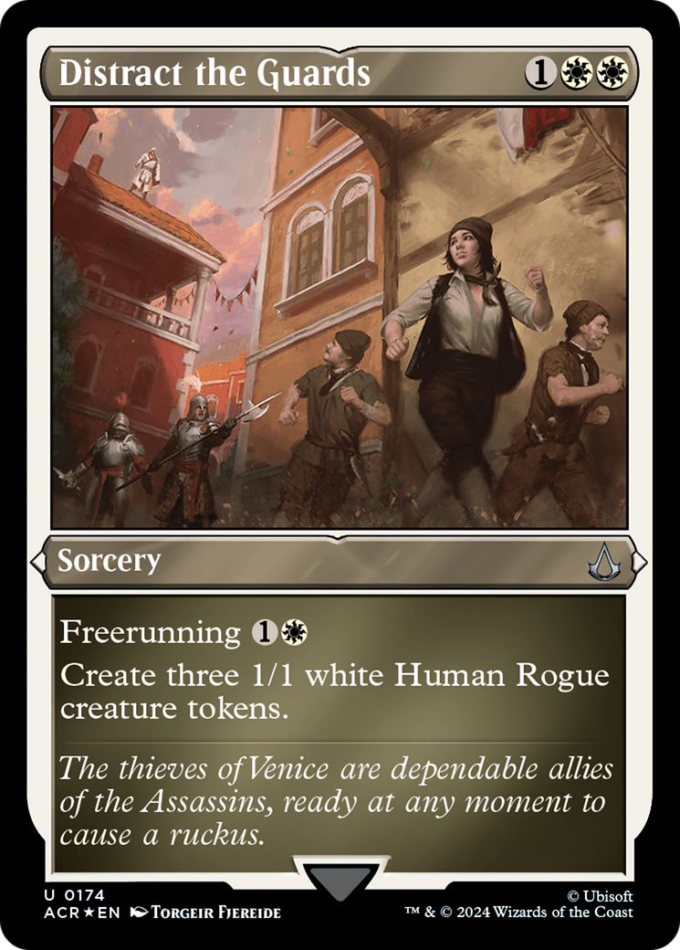 Distract the Guards (ACR-174) - Assassin's Creed Etched Foil-1