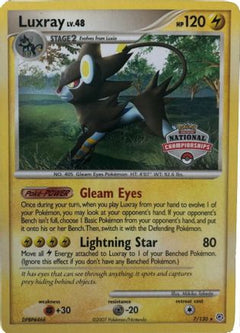 Luxray (7/130) (National Championship Promo) [Diamond & Pearl: Base Set]-1