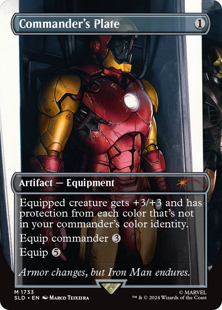 Commander's Plate (1733) [Secret Lair Drop Series]-1