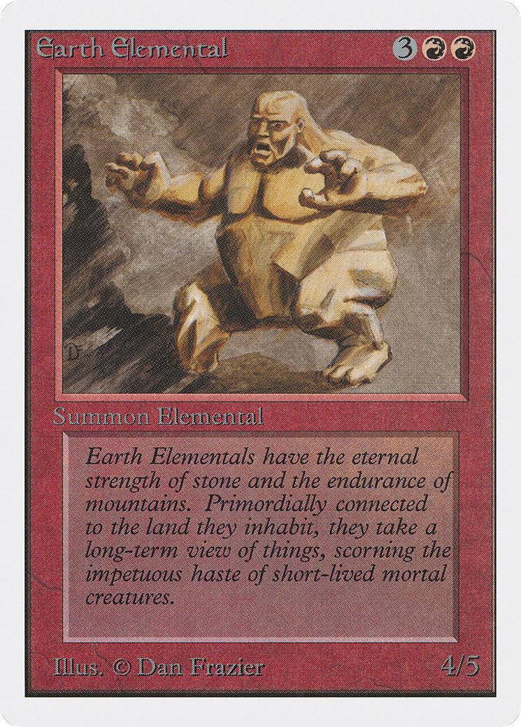 Earth Elemental [Unlimited Edition]-1
