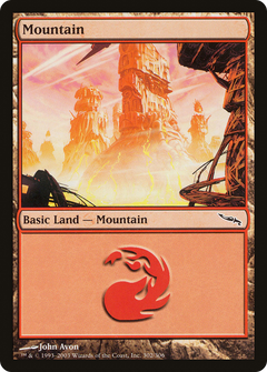 Mountain (302) [Mirrodin]-1