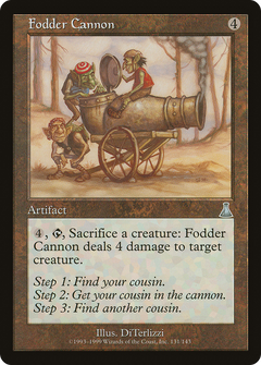 Fodder Cannon [Urza's Destiny]-1