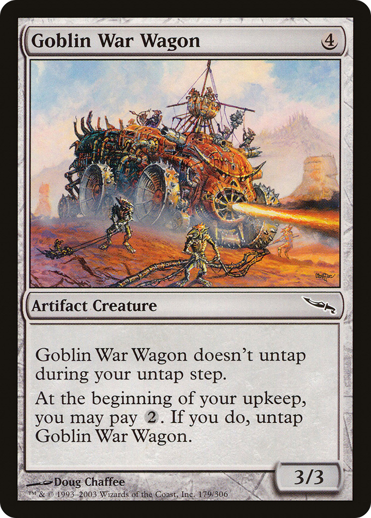 Goblin War Wagon [Mirrodin]-1
