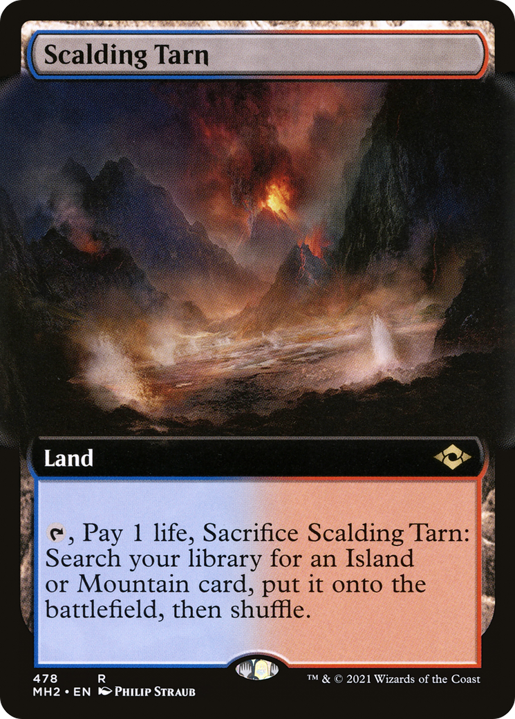 Scalding Tarn (Extended Art) [Modern Horizons 2]-1