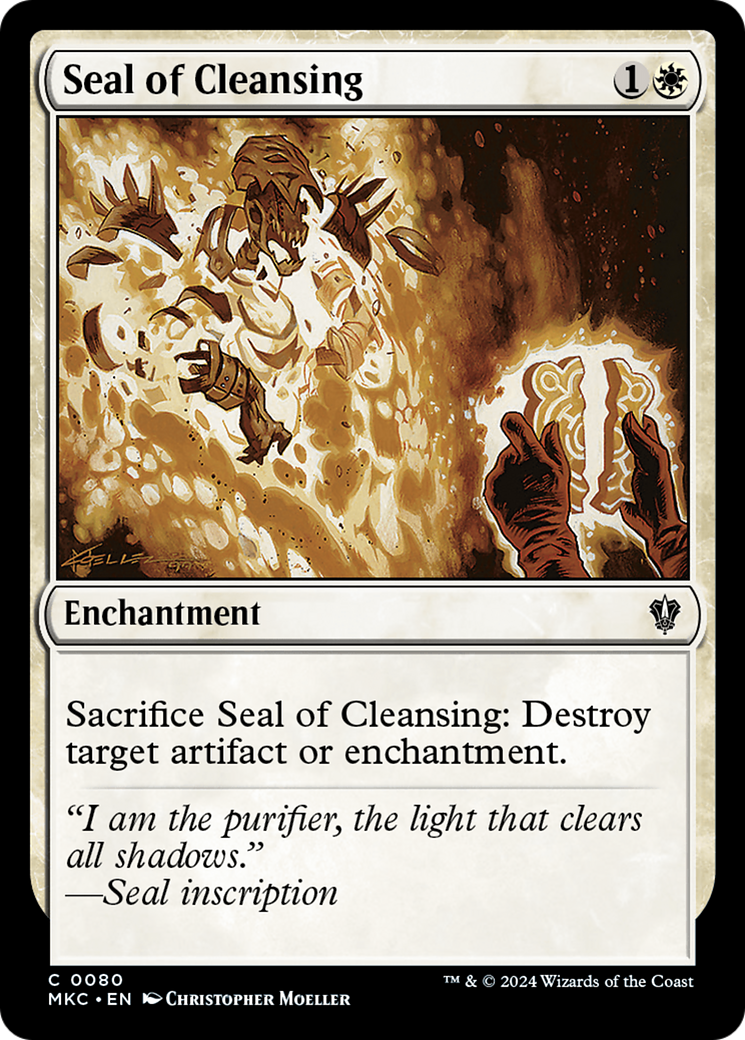 Seal of Cleansing [Murders at Karlov Manor Commander]-1
