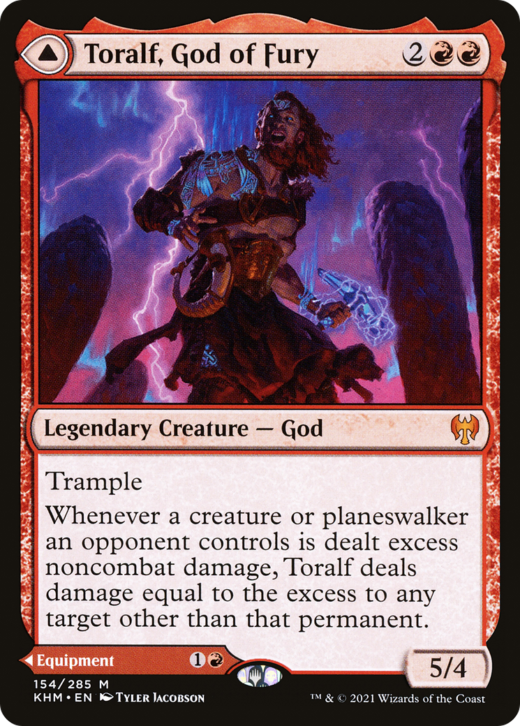 Toralf, God of Fury // Toralf's Hammer [Kaldheim]-3