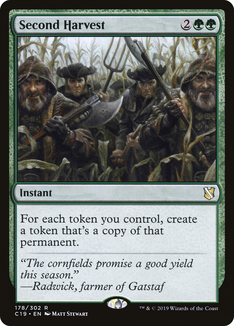 Second Harvest [Commander 2019]-1
