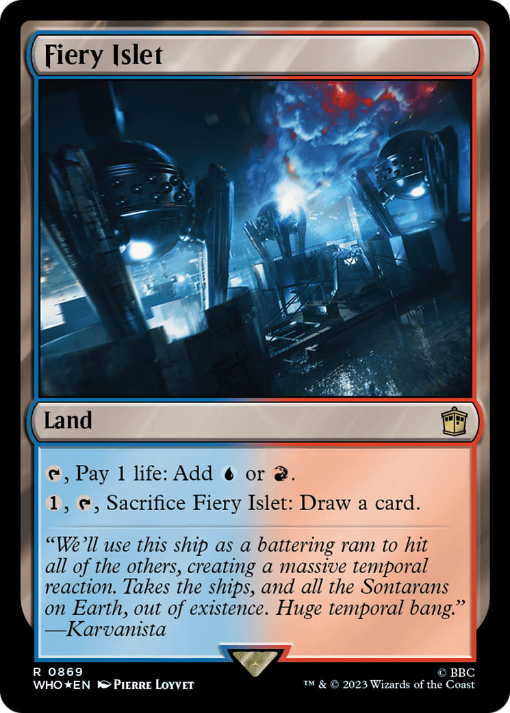 Fiery Islet (Surge Foil) [Doctor Who]-1