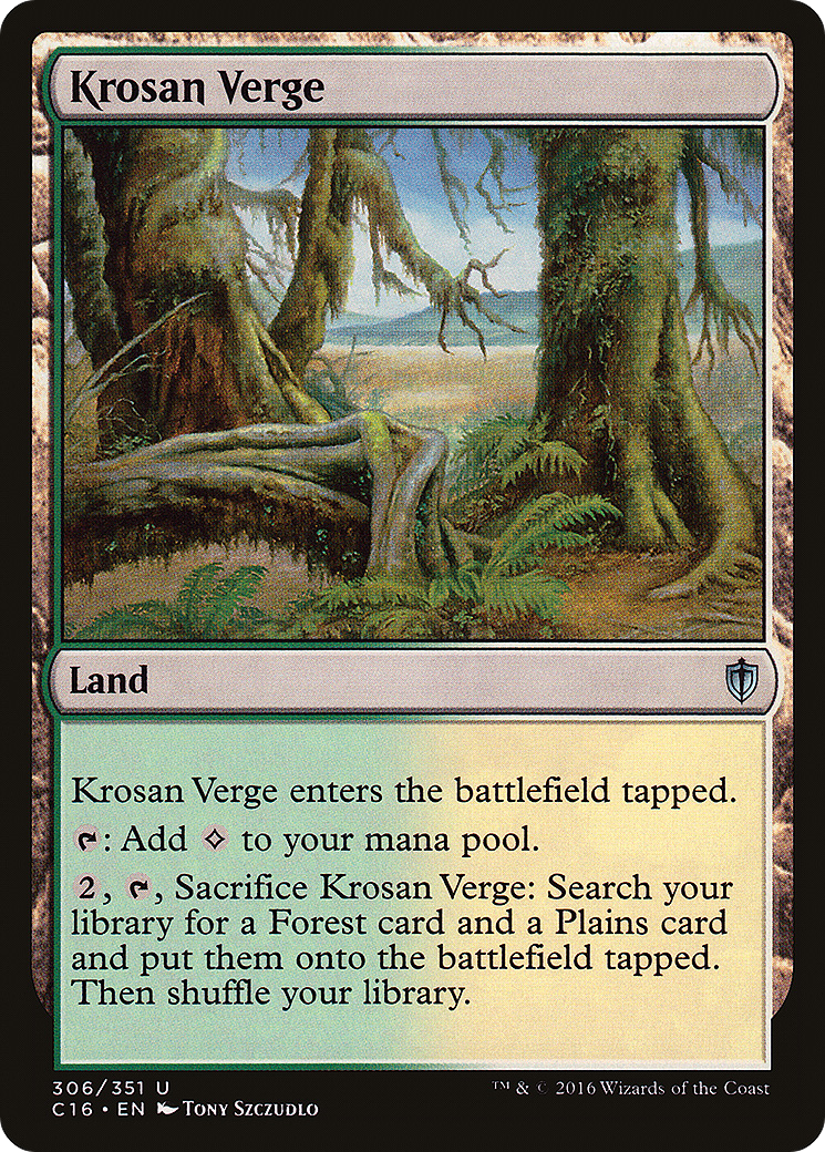 Krosan Verge [Commander 2016]-1