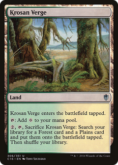 Krosan Verge [Commander 2016]-1