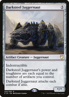 Darksteel Juggernaut [Commander 2018]-1