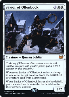 Savior of Ollenbock [Innistrad: Crimson Vow Prerelease Promos]-1