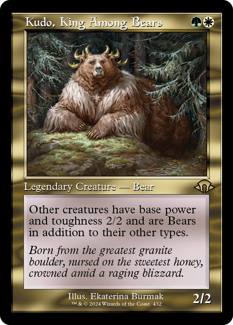 Kudo, King Among Bears (Retro) [Modern Horizons 3]-1