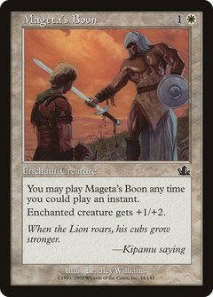 Mageta's Boon [Prophecy]-1