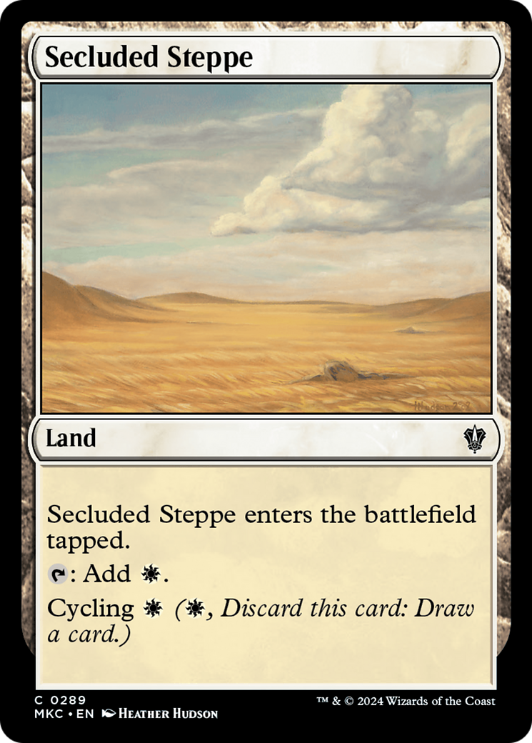 Secluded Steppe [Murders at Karlov Manor Commander]-1