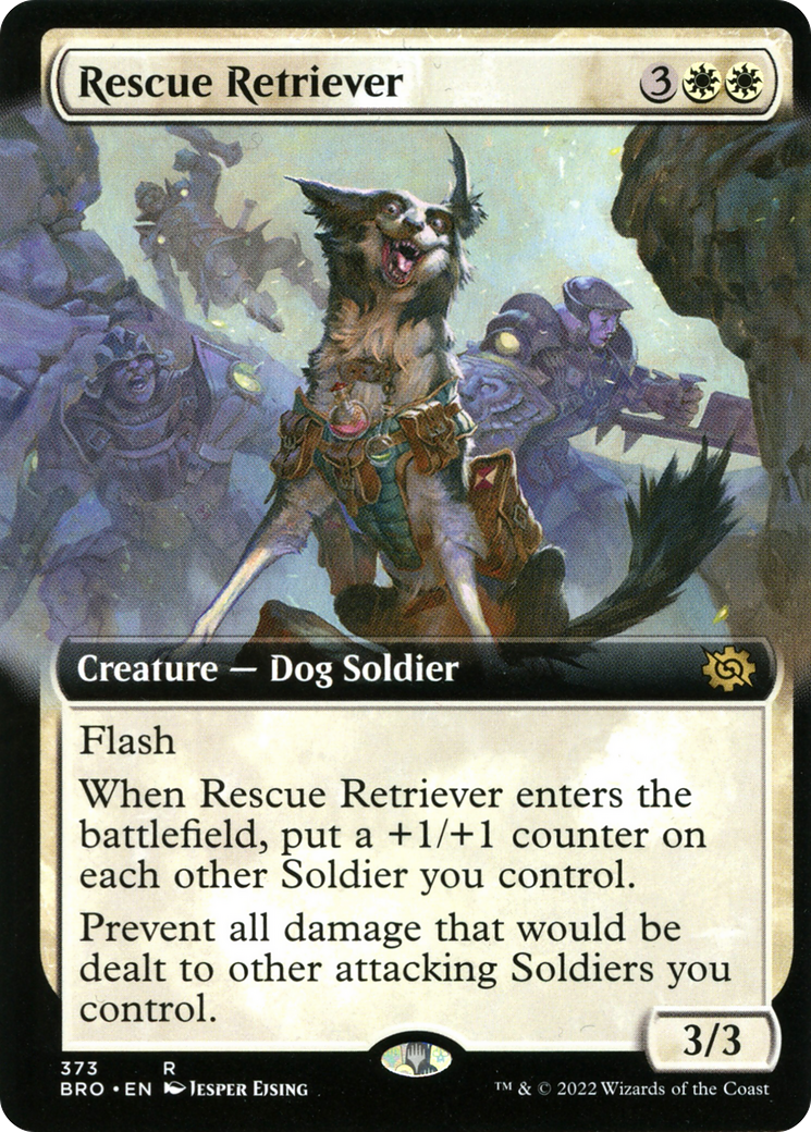 Rescue Retriever (Extended Art) [The Brothers' War]-1