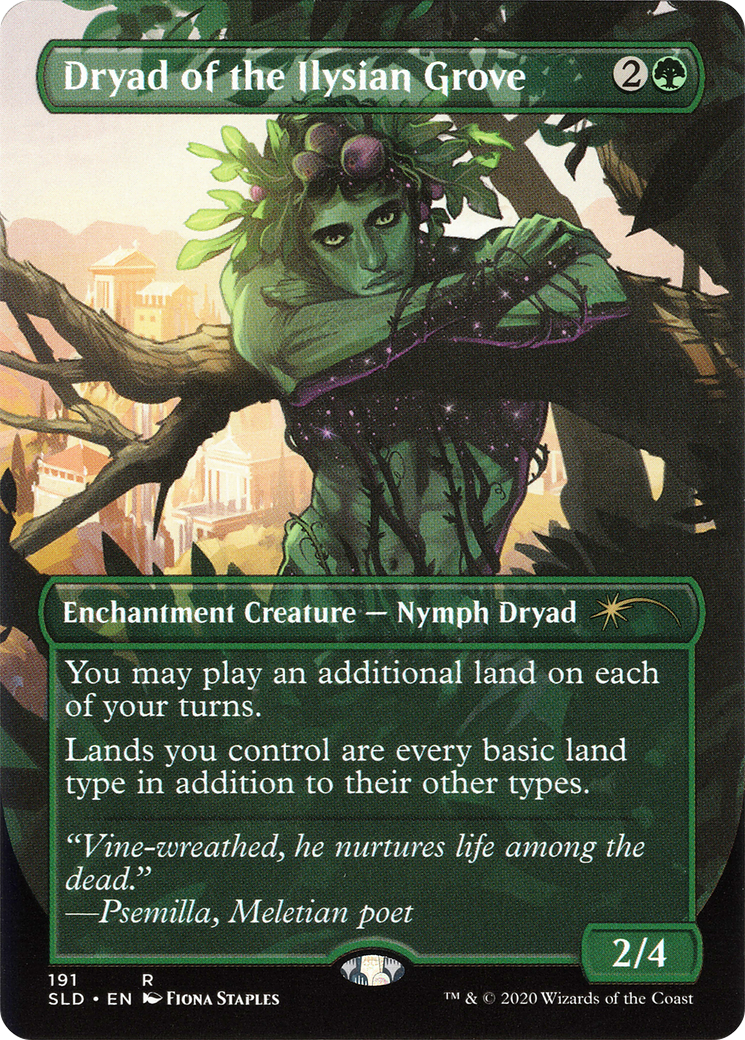 Dryad of the Ilysian Grove (Borderless) [Secret Lair Drop Series]-1
