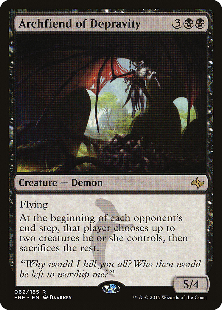 Archfiend of Depravity [Fate Reforged]-1