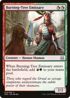 Burning-Tree Emissary [Duel Decks: Mind vs. Might]-1