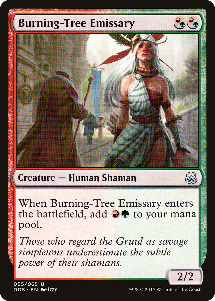Burning-Tree Emissary [Duel Decks: Mind vs. Might]-1