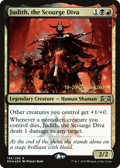Judith, the Scourge Diva [Ravnica Allegiance Prerelease Promos]-1