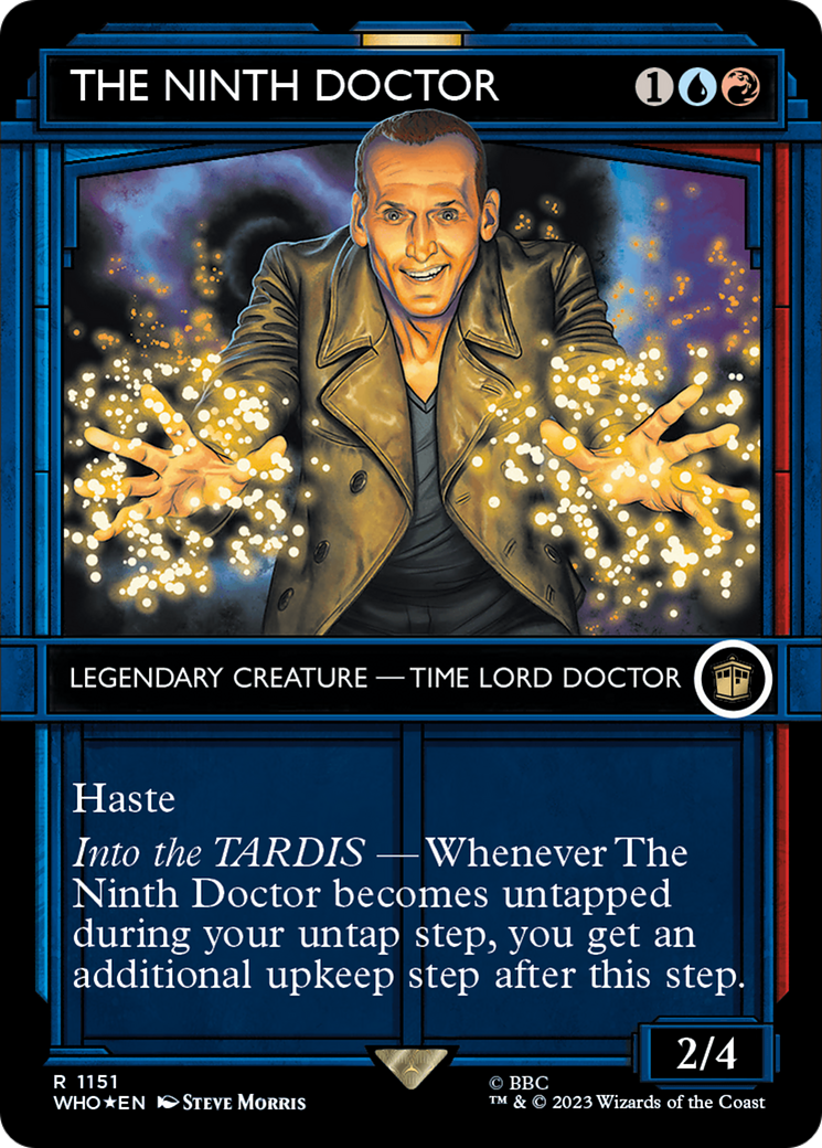 The Ninth Doctor (Showcase) (Surge Foil) [Doctor Who]-1