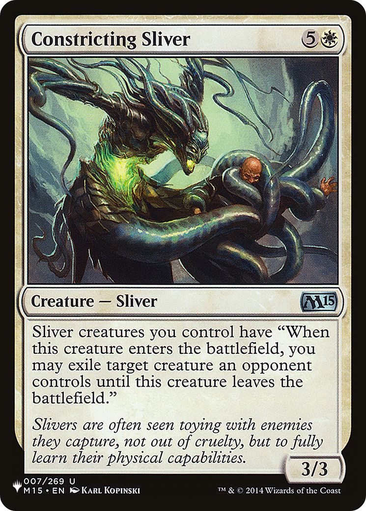 Constricting Sliver [The List]-1