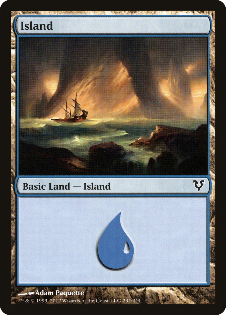 Island (234) [Avacyn Restored]-1