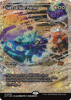 Spectacular Pileup (Showcase) (Fracture Foil) [Aetherdrift]-1