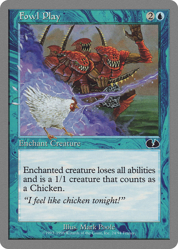 Fowl Play [Unglued]-1