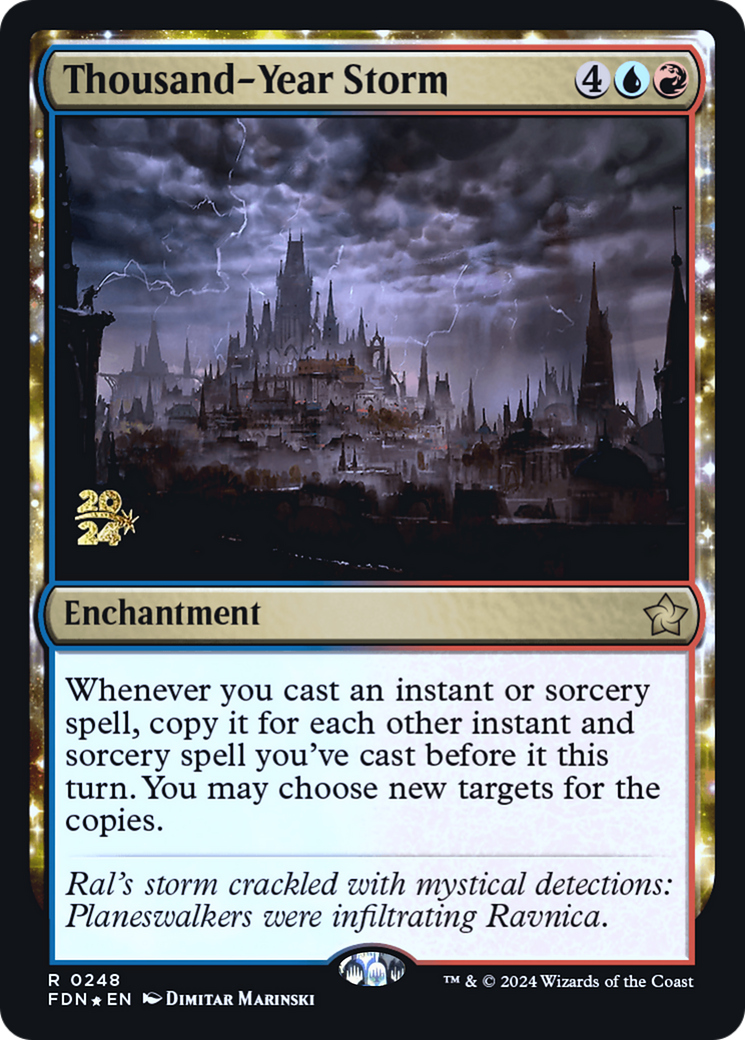 Thousand-Year Storm [Foundations Prerelease Promos]-1