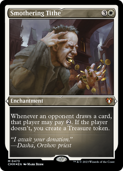 Smothering Tithe (Foil Etched) [Commander Masters]-1