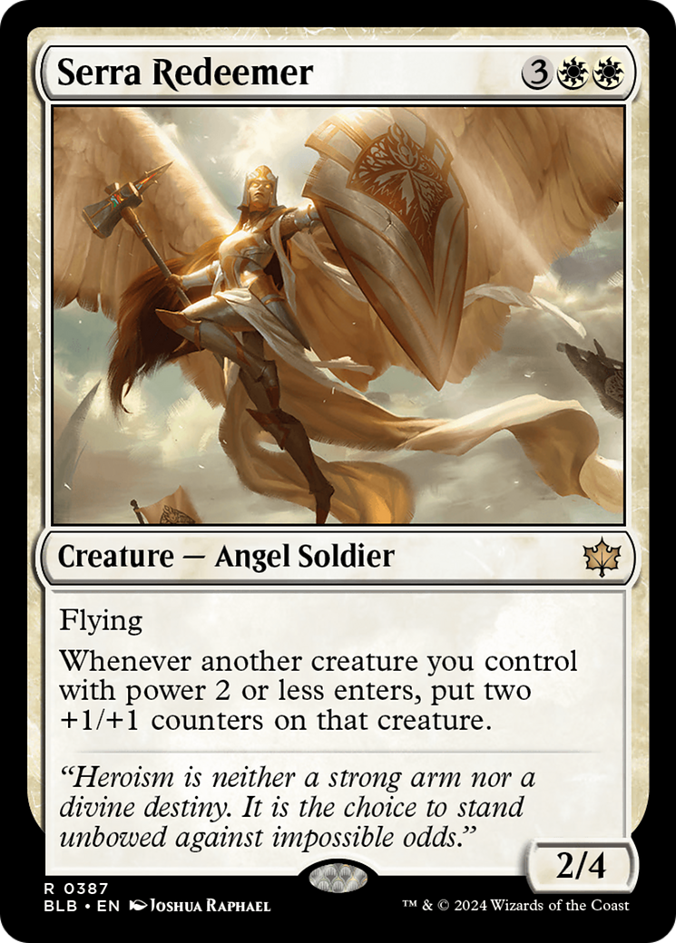 Serra Redeemer [Bloomburrow]-1