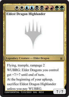 Eldest Dragon Highlander (UNK-RZ12) - Unknown Event-1