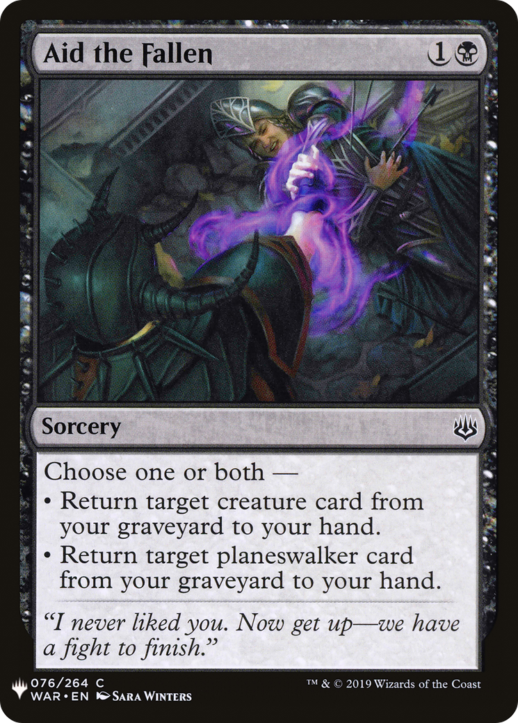 Aid the Fallen [Mystery Booster]-1