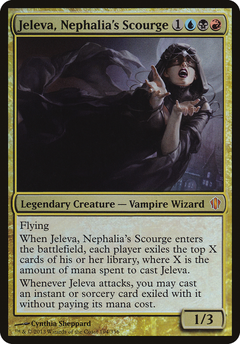 Jeleva, Nephalia's Scourge (Oversized) [Commander 2013 Oversized]-1