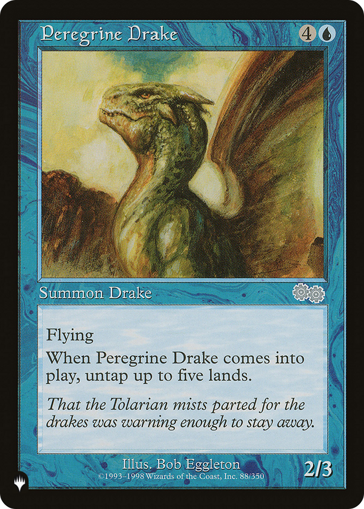 Peregrine Drake [The List]-1