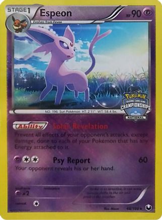 Espeon (48/108) (National Championship Promo) [Black & White: Dark Explorers]-1