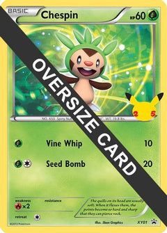 Chespin (XY01) (Jumbo Card) [First Partner Pack]-1