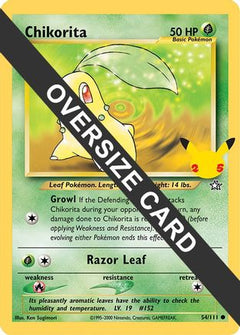 Chikorita (54/111) (Jumbo Card) [First Partner Pack]-1