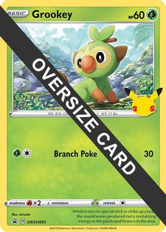 Grookey (SWSH001) (Jumbo Card) [First Partner Pack]-1