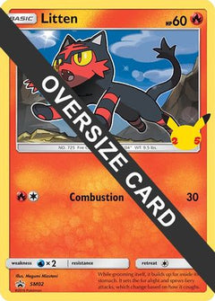Litten (SM02) (Jumbo Card) [First Partner Pack]-1